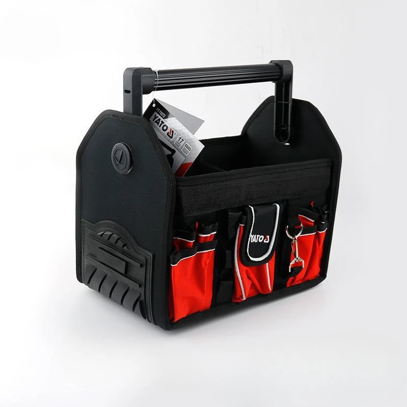 Multifunctional Repair Tool Bag Canvas Thickened Wear-Resistant Storage Tool Bag Portable Satchel Woodworking Electrician