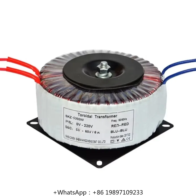 

Low Voltage Products Low Loss 400w Toroidal Transformer For Power Amplifier