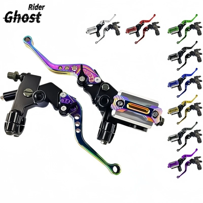 22mm Brake Clutch Pump Master Cylinder Handles Motorcycle Lever Handlebar Hydraulic Clutch Accessories For CNC Electric Moto