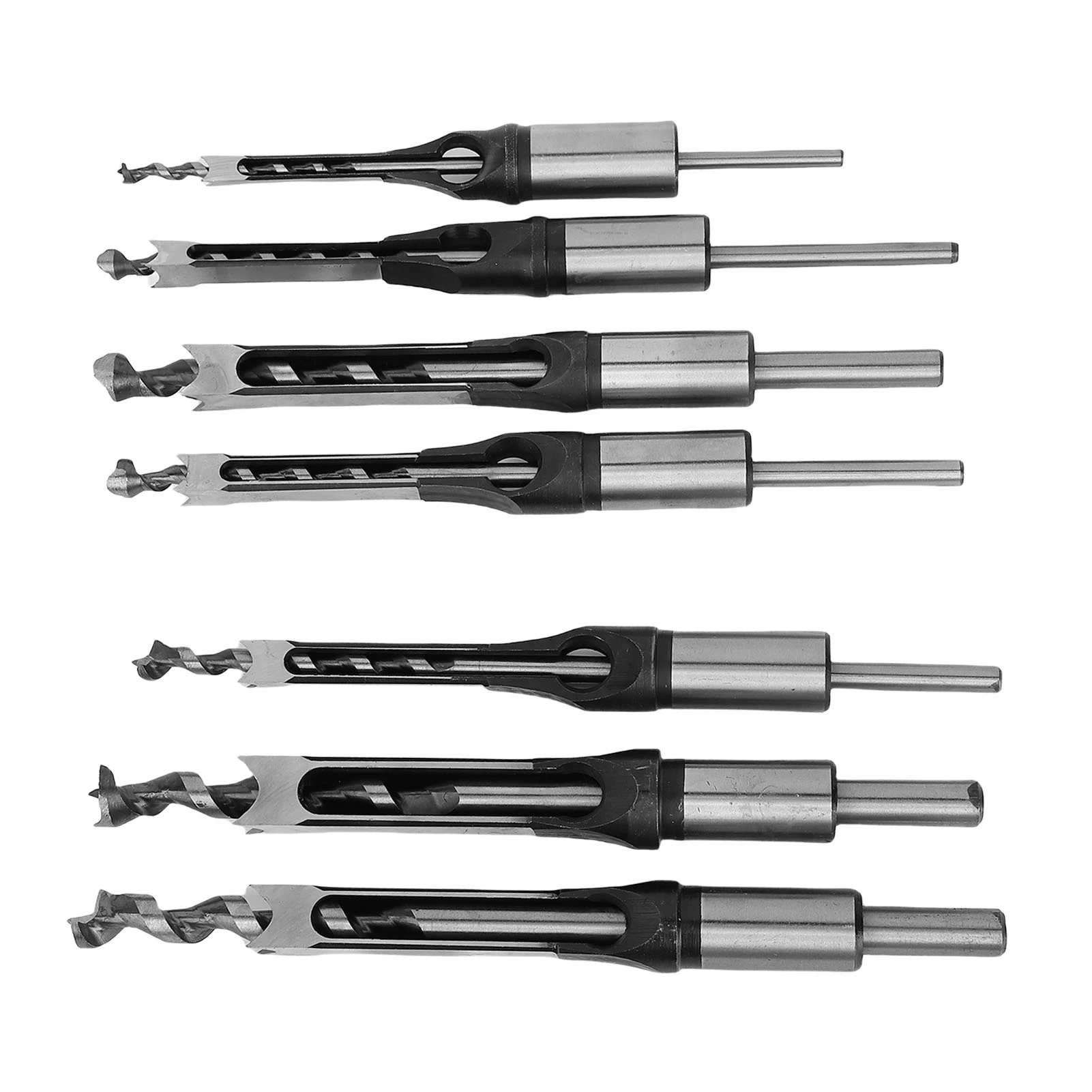 7 قطعة ثقب نقر لقمة ثقب النجارة ثقب المنشار بت مجموعة 1/4 5/16 3/8 7/16 1/2 9/16 5/8 بوصة