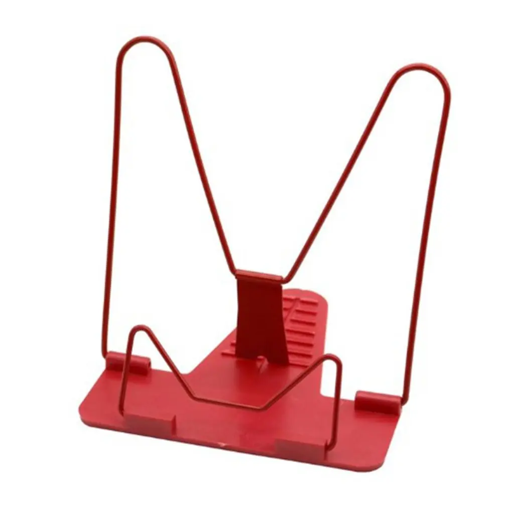 1Pcs Bookends แบบพกพาปรับได้พับได้ Bookend Stand อ่านขาตั้งหนังสือกระเป๋าใส่พาสปอร์ตฐานอ่านหนังสือผู้ถือ