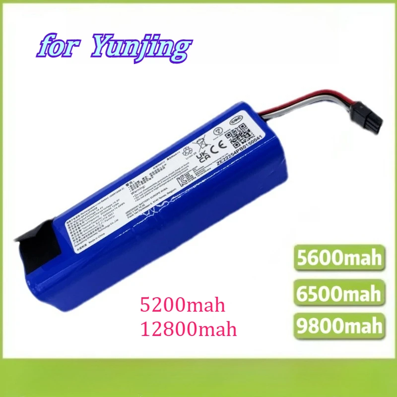 

128000mah Is Suitable for Yunjing J3 J4 J5 Sweeping and Mopping Integrated Robot YJCC012 Vacuum Cleaner YJCC015 Battery