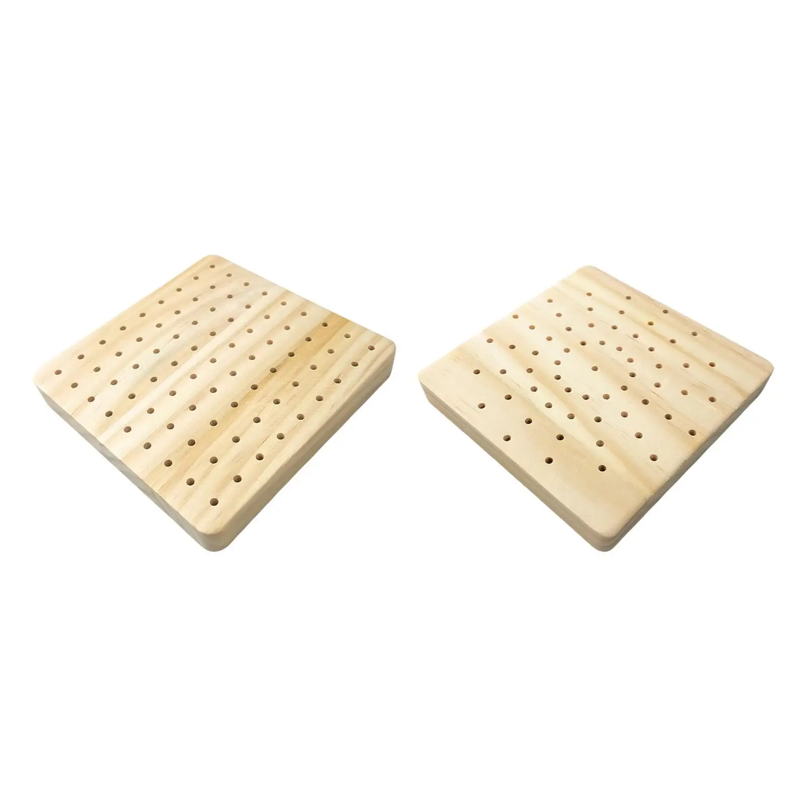 Wooden Base Nail Art Polish Head Organizer with Portable Grinding Bit Storage Board Multipurpose Tools Holder Rack Display Shelf