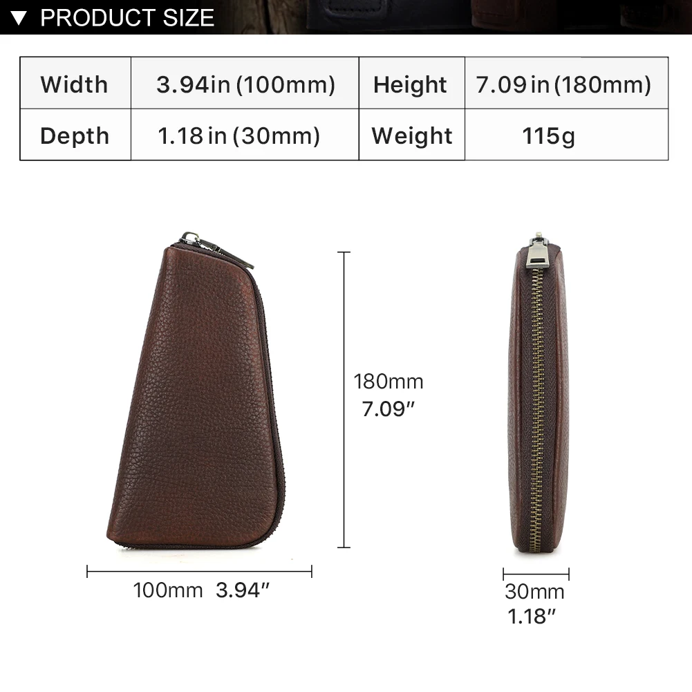 Genuine Leather Case for Tobacco Smoking Pipe Portable Herb Tobacco Smoking Pipe Pouch Smoking Tools Accessories