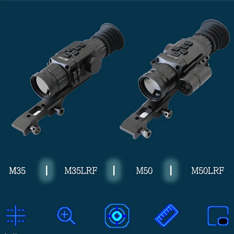 

M35 M50 Rifle Scope TR450 Thermal Imaging Sights with 384*288 IR Resolution and 30/50mm Digital Night Vision Scope