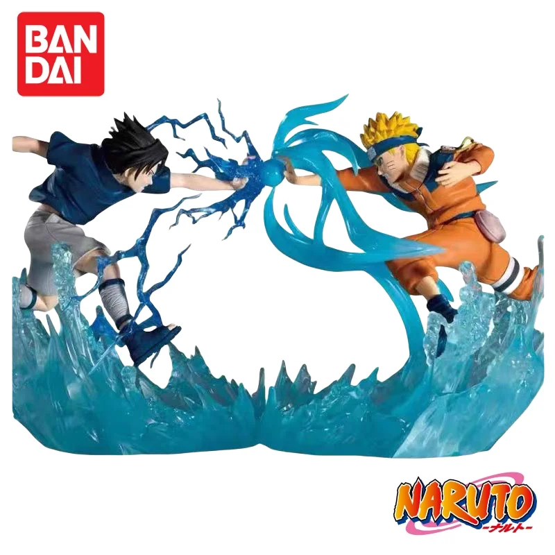 متوفر في المخزون الأصلي بانداي مزيج معركة اوزوماكي ناروتو ساسوكي شخصيات أنيمي نموذج اللعب سطح المكتب زخرفة جمع الهدايا