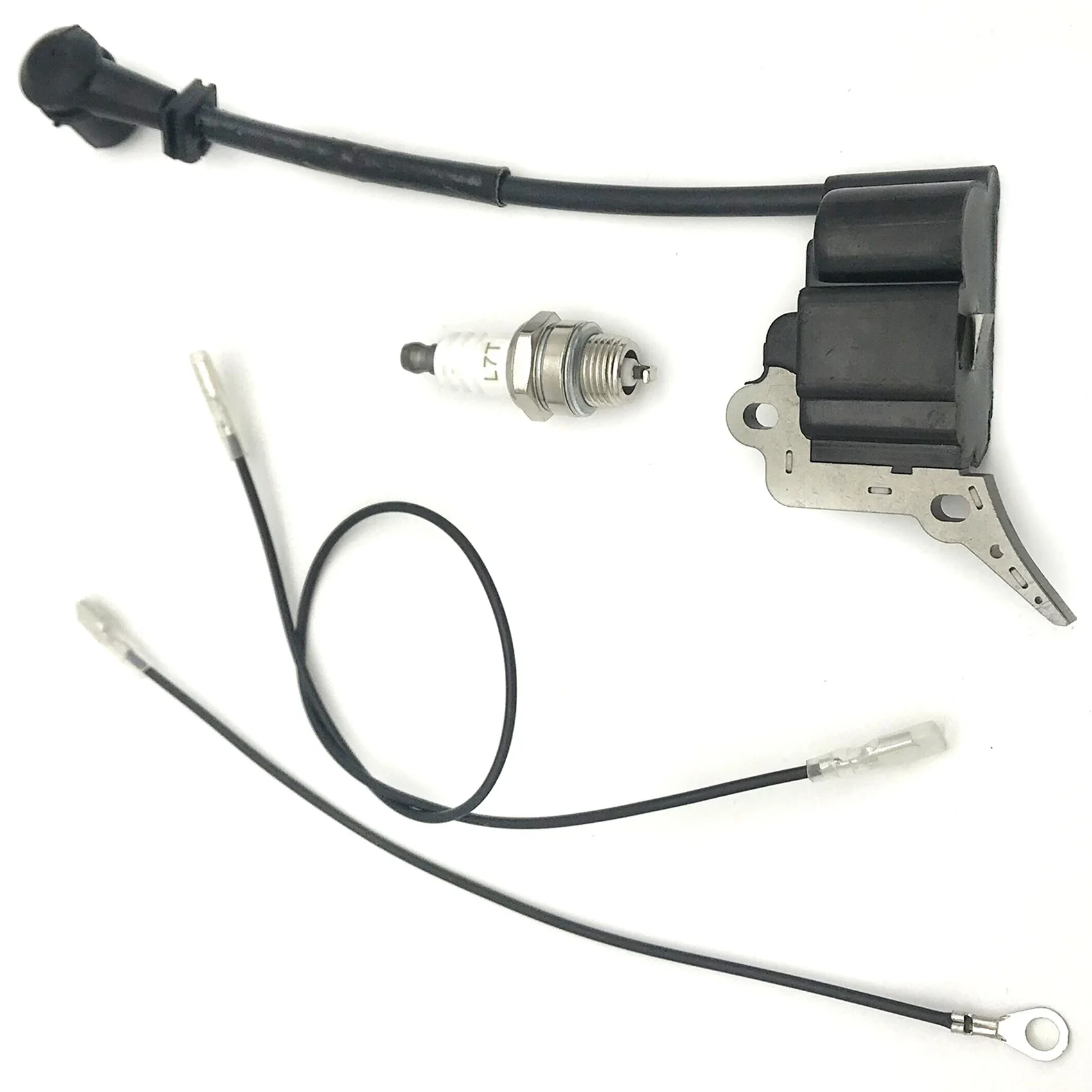

~Latest Model 2X Ignition Coil Module Spark Plug FIT For CHINESE CHAINSAW 2500 25CC ZENOAH G2500 TIMBERPRO LAWNFLITE Parts
