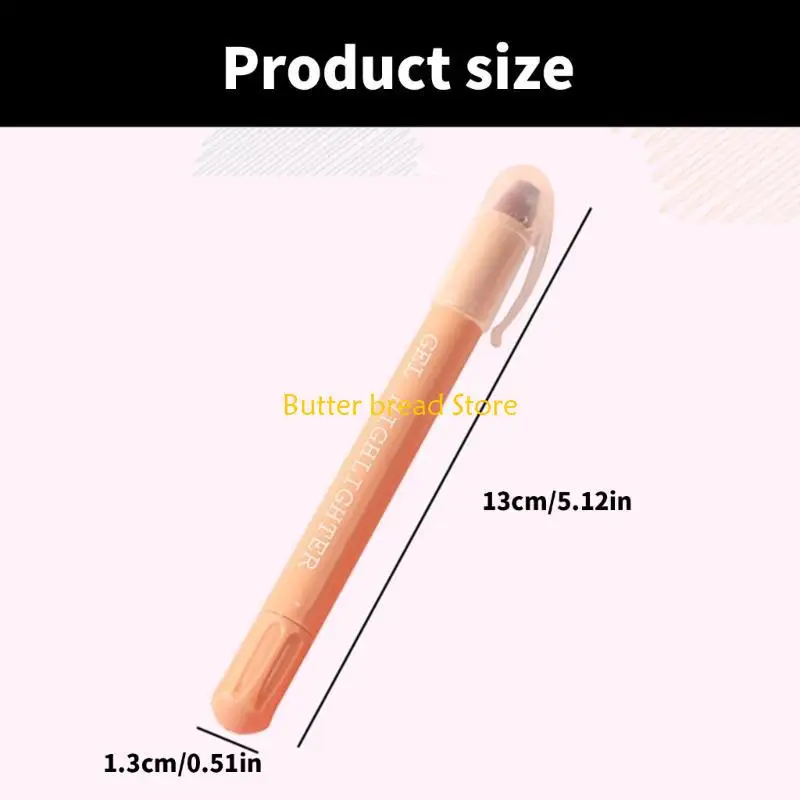 

W89C 8 Pcs Bible Marker Pen Highlighter Pen Aesthetic Highlighter Markers for School