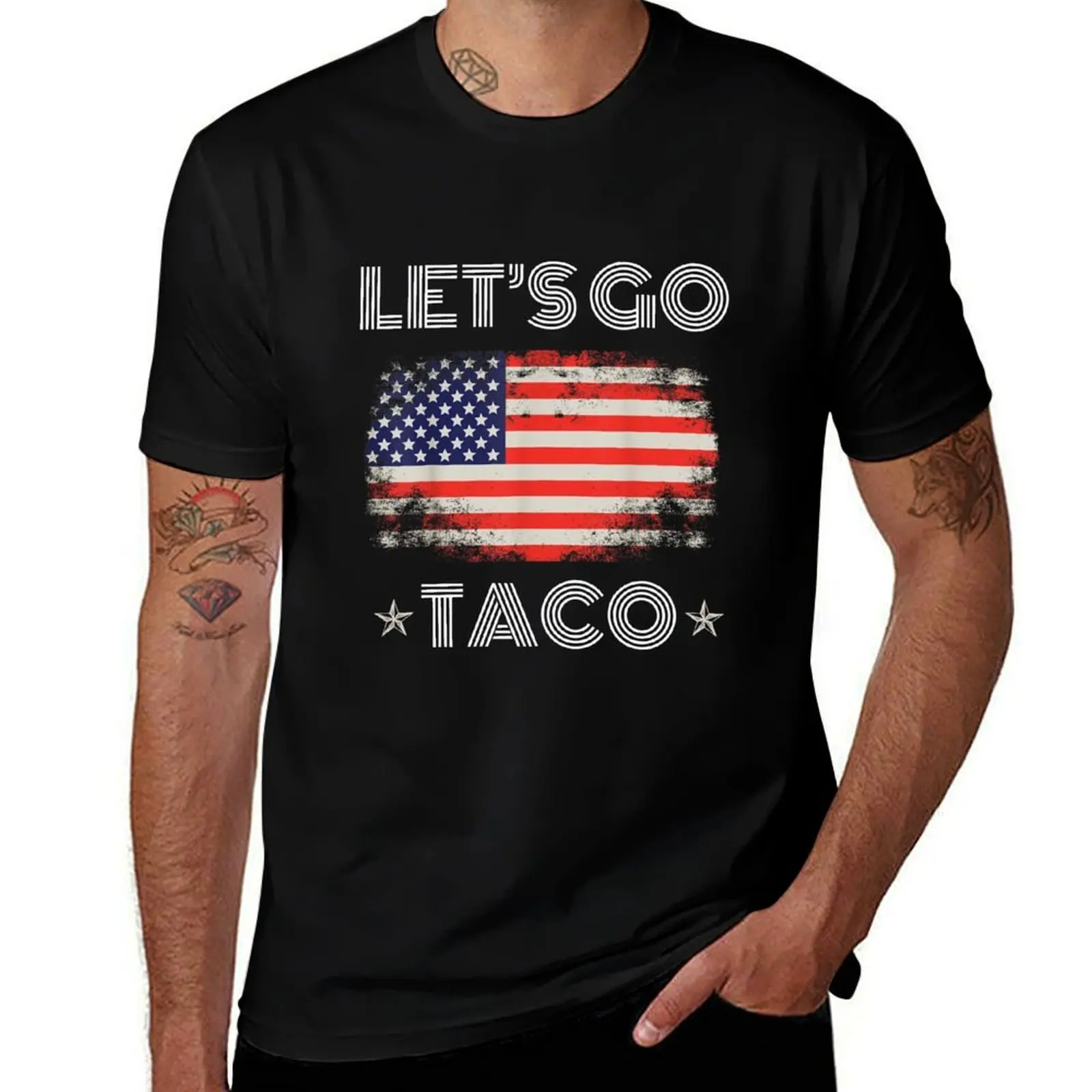 

Let’s Go Taco l elegant, T-Shirt man t shirt oversized t shirt basketball graphic tees sweat shirts, men
