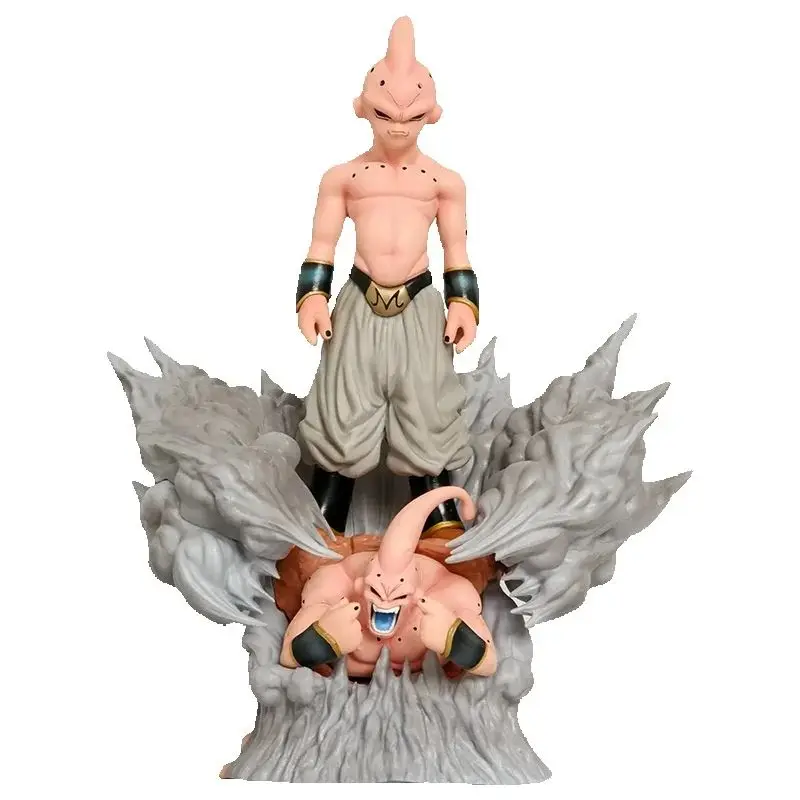 

29cm Anime Dragon Ball Z Majin Buu Battle Ver. PVC Action Figure Statue Collection Model Kids Toys Doll Gifts