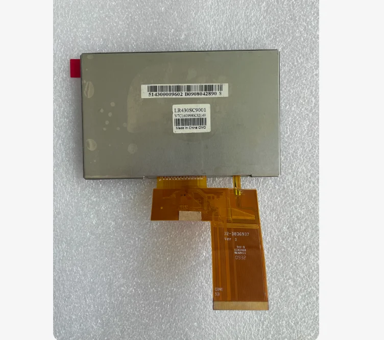 

Промышленный 4,3-дюймовый дисплей LR430SC9001, интерфейс 50-контактный.