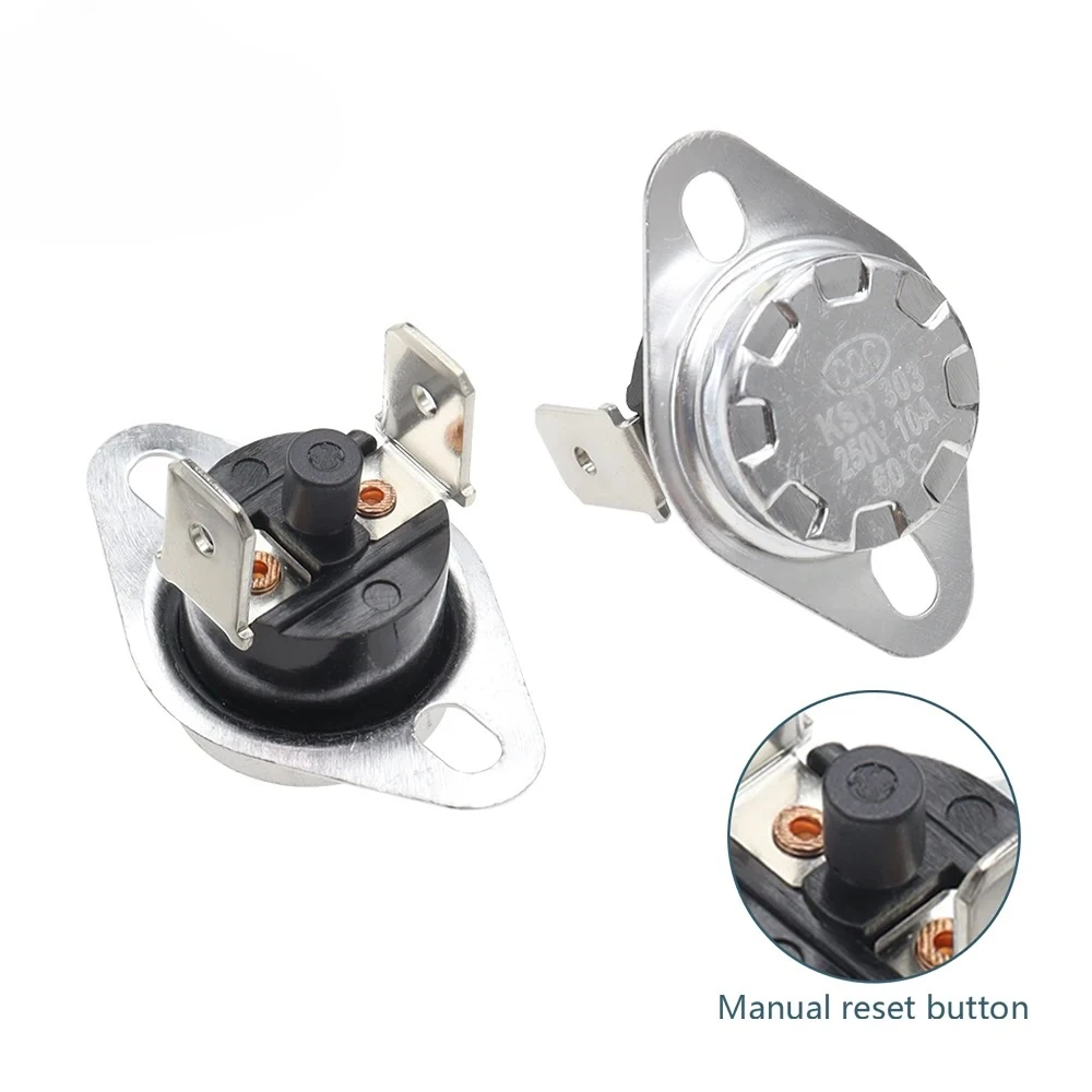 Manual KSD301/KSD303 45C-150C 50C 55C 60C 65C 70C 75C 80C 85C 90C 95C Degrees Celsius Reset Thermostat Temperature Switch