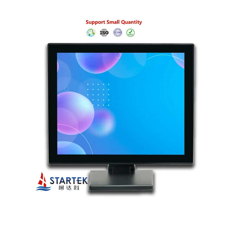 19 Inch 1280*1024 Full Color HDMI USB Interface Ports Monitor Display Capacitance Touch Panel