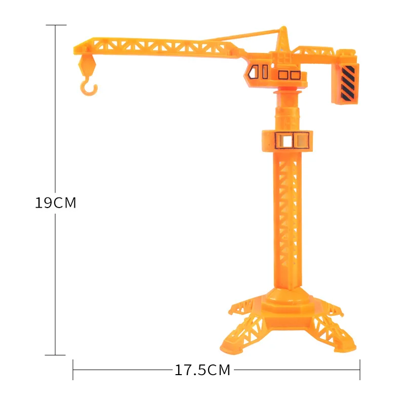Mini Construction Vehicles Construction Cake Toppers Mini Traffic Signs Small Dump Truck Excavator Toy Construction Party Favors