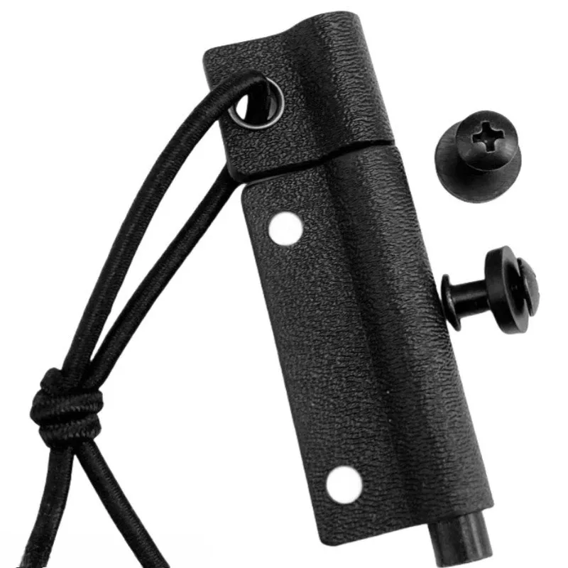 مشبك ملحق غمد K-Starter Fire Starter - أداة قضيب مغنيسيوم متعددة الوظائف، معدات حمل خارجية مصنوعة يدويًا للتخييم #2