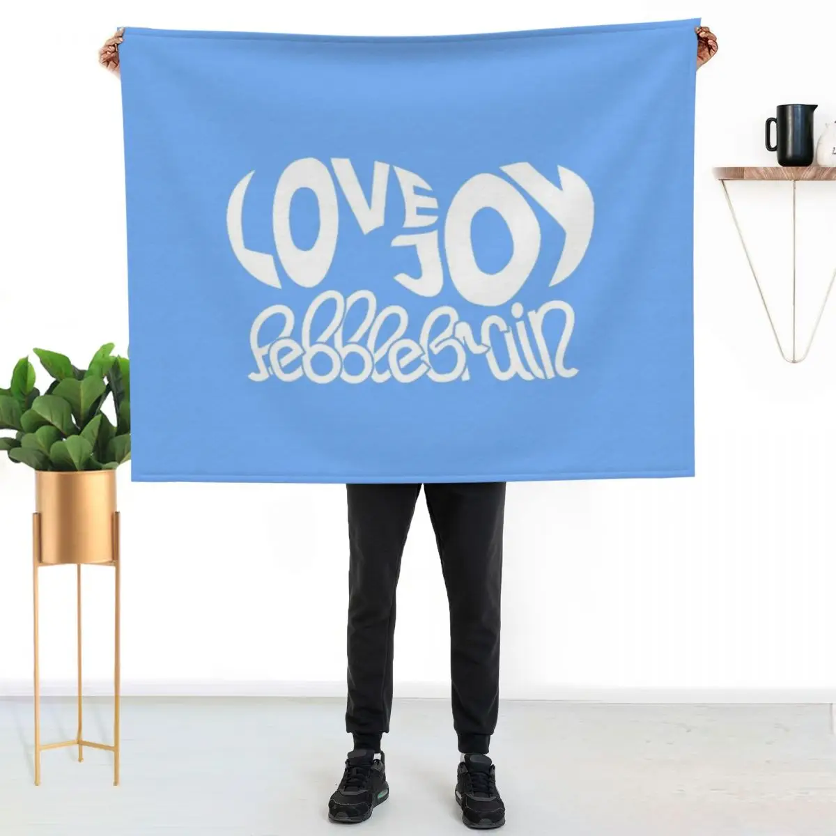 Lovejoy Pebble Brain Throw Blanket Custom Beautifuls Decoratives Sofa funny gift Luxury Blankets