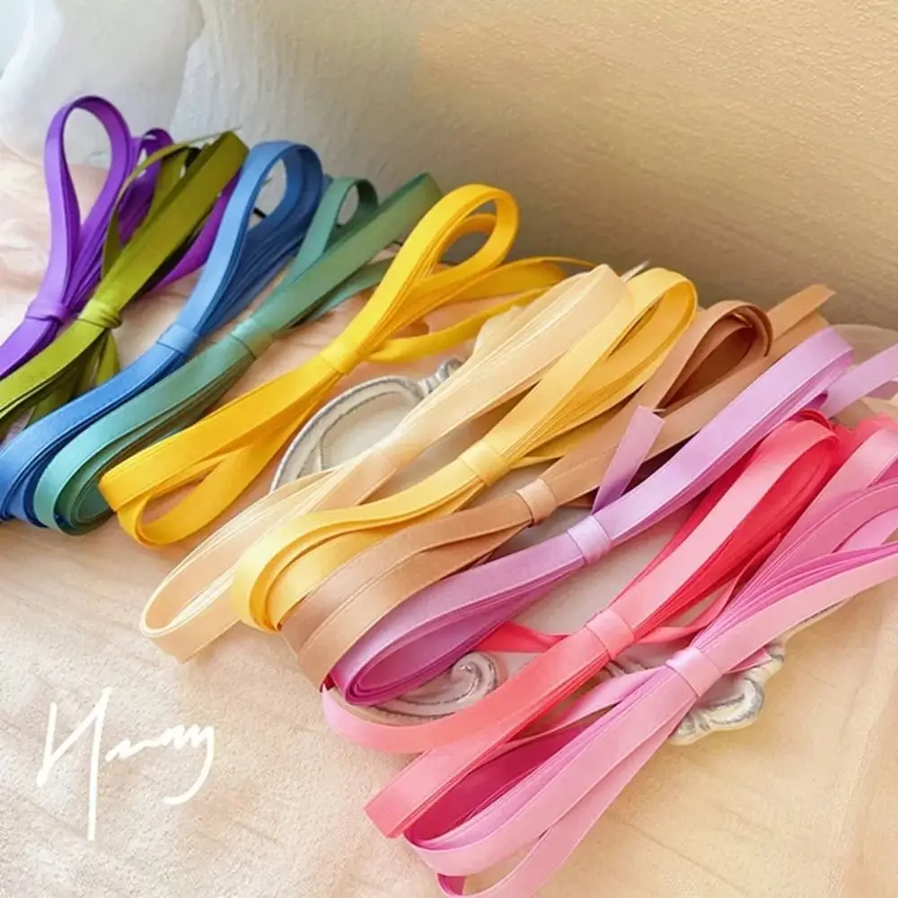 Y2k 2M Braided Hair Ribbon Bow Ribbon Hair Accessories Multicolor Hair Rope Tied Hair With Silk Scarf Head Rope Hair Accessories