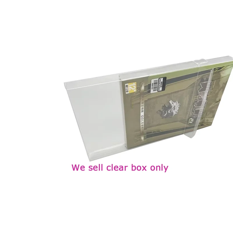 Transparent Clear box for PS4 for Trails of Cold Steel Limited Edition plastic collection storage protective box