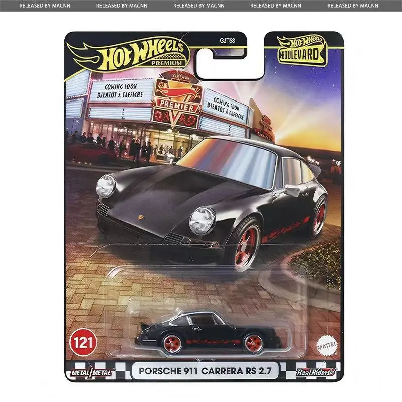 2025 Original Hot Wheels Car Boulevard 25 Mix 2 - 2025 Case Gjt68 B 1/64  Diecast Vehicle Model Car Boy Toys Birthday Gifts