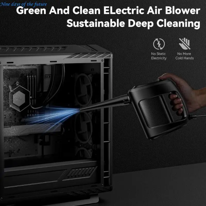 منفاخ هواء محمول متعدد الأغراض 350-400 وات 220 فولت مقابس المملكة المتحدة لإزالة الغبار في الأجهزة الإلكترونية للسيارات المنزلي