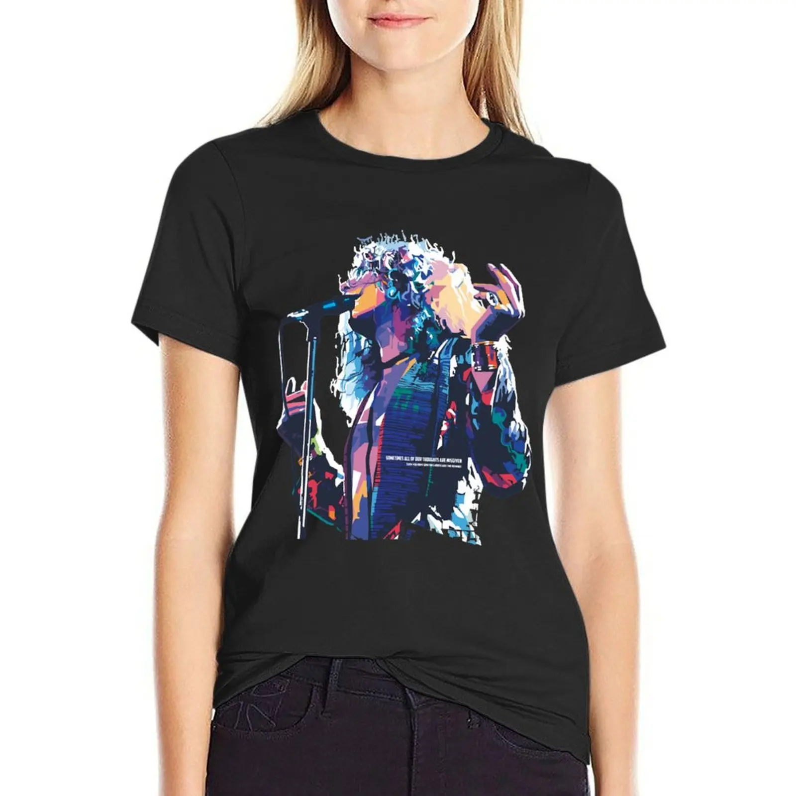 

Robert Plant T-Shirt customs design your own sweat female t shirts for Women