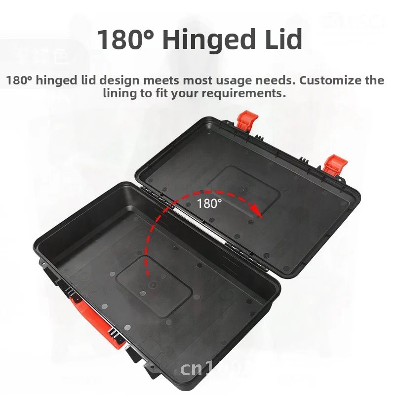 44x26cm Plastic Equipment Protective Box Car Toolbox With Foam Lining UAV Storage Durable Protective Case For Instrument