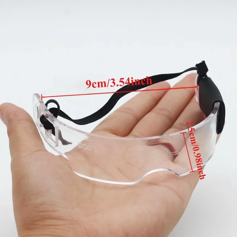 Óculos de boneca de 20-15cm, compatíveis com óculos iluminados, óculos de boneca, acessórios de boneca, casa de brincar