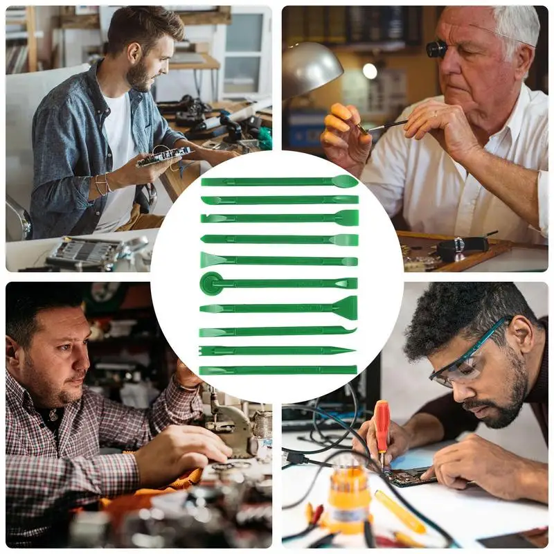 Kit Multipurpose Electronic Repair Tool, Double-Head, Pry Tool Kit, 10 pcs