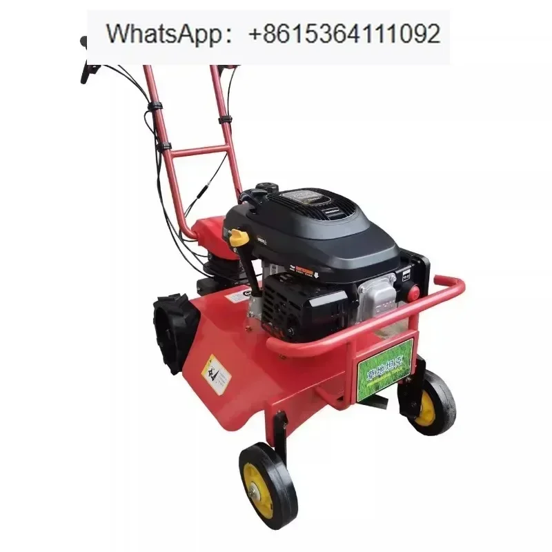 Four stroke gasoline lawn mower, orchard reclamation, self-propelled grass crusher, lawn weed and tall grass cutting machine