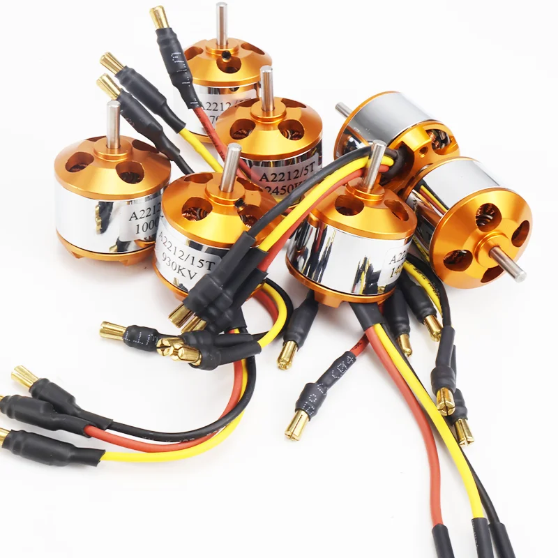 

4PCS A2212 Brushless Motor 930KV-2700KV For RC Model FPV Drone Multi-copter Brushless Outrunner Motor
