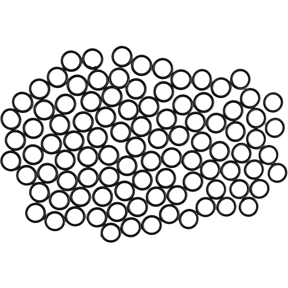

100Pcs Guitar Knob Supplies Rubber O-Rings Heat Resistance Durable Sealing Gaskets O Design Rings Rubber O Rings