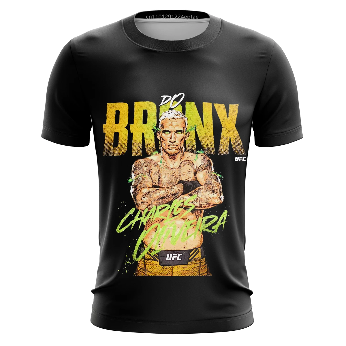 Charles Oliveira Do Bronx Boxer Boxen UFC T-Shirt Kickboxen Training Männer Kreative Streetwear T-shirts Jungen Kurzarm Kleidung