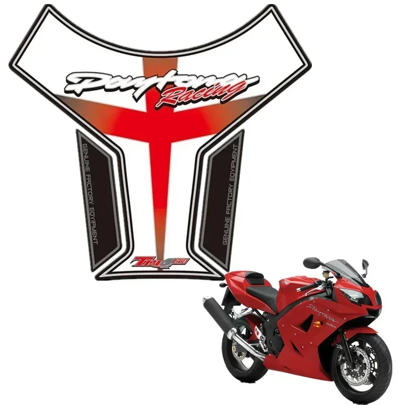 For Triumph Daytona 650 2003-2005 Motorcycle Tank Pad Protector 3D Gel Sticker Decal - 2