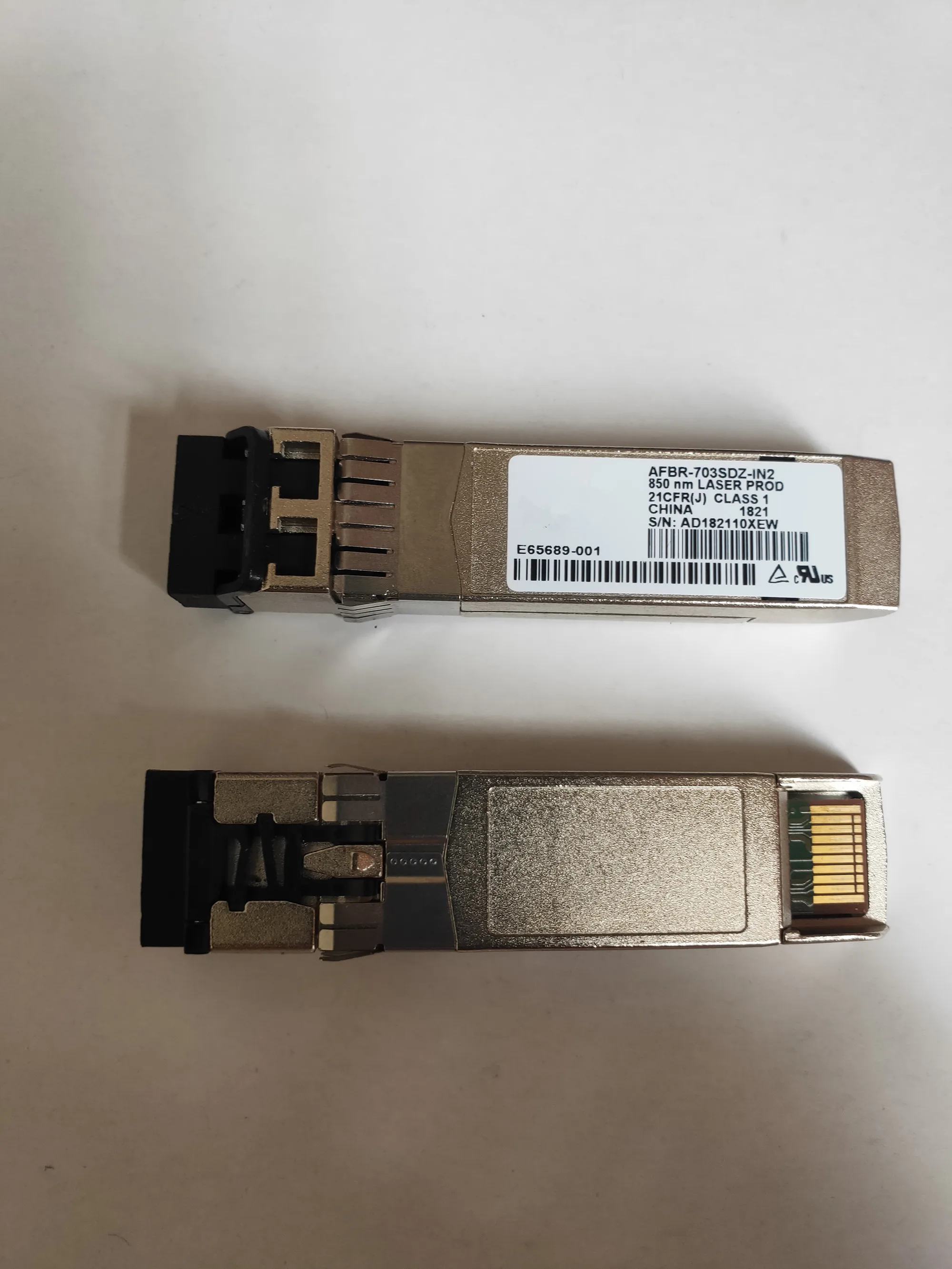 Módulo SFP de 10g/AFBR-703SDZ-IN2/E65689-001/I-n-tel 10g SR X520 X710 82599 módulo de red de fibra óptica módulo sfp de 10gb/10g