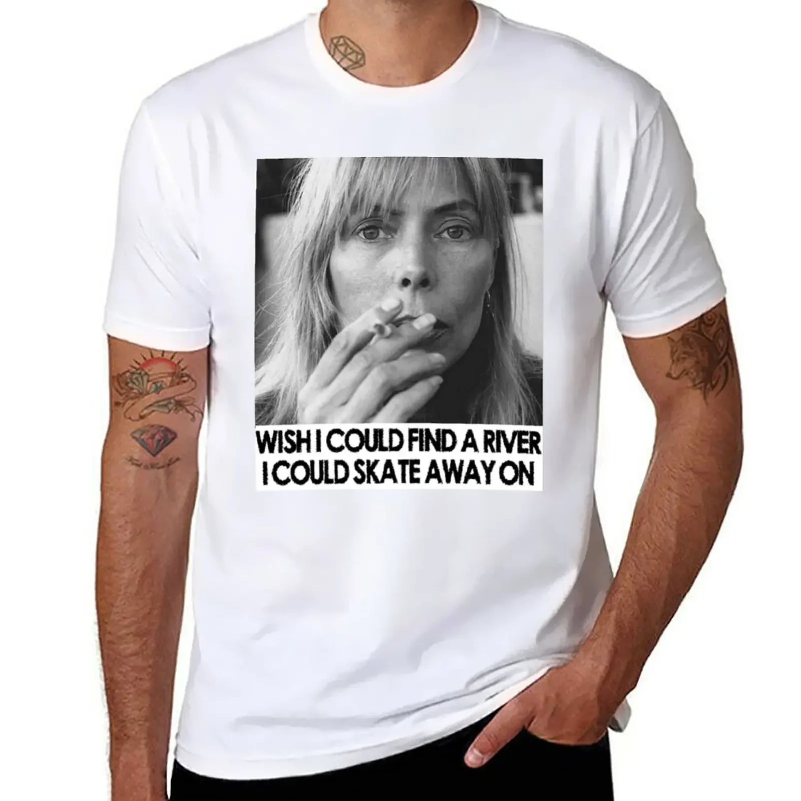 

Joni Mitchell - River T-Shirt oversized aesthetic clothes sublime mens clothes