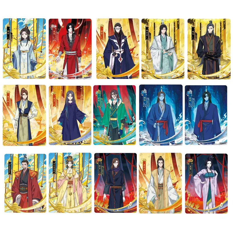 KAYOU Original Heaven Official's Blessing Series 2 JS(018-032)/JQ(031-086) Einzelblatt Fenghua Kapitel Tian Guan Ci Fu Karte