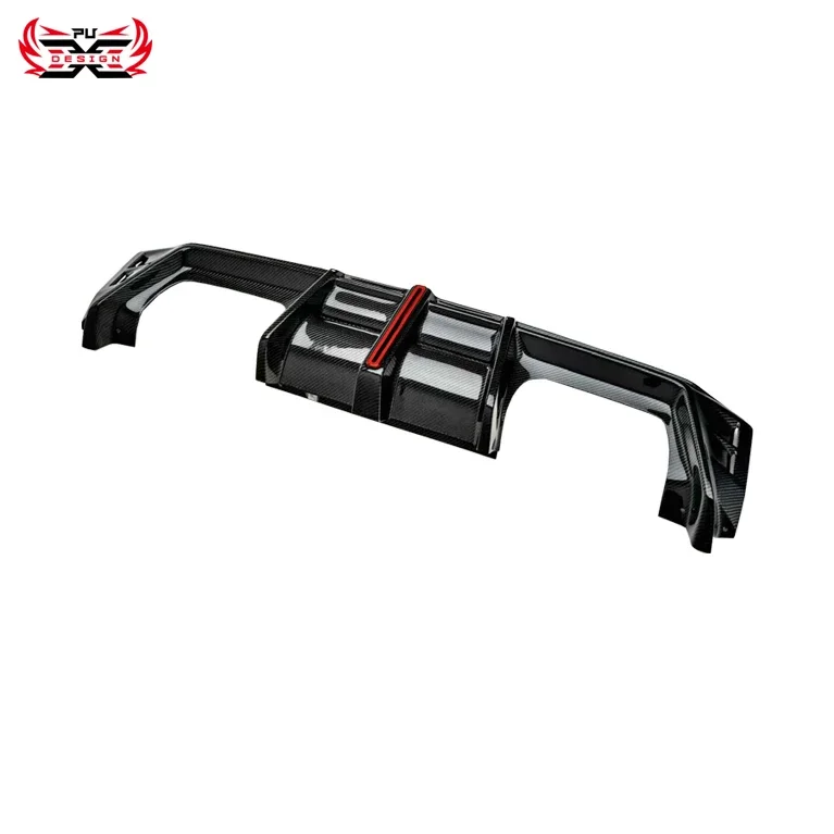 High Quality Rear Diffuser for G80 G82 G83 M3 M4 AE Style Dry Carbon Fibre Rear Bumper Diffuser