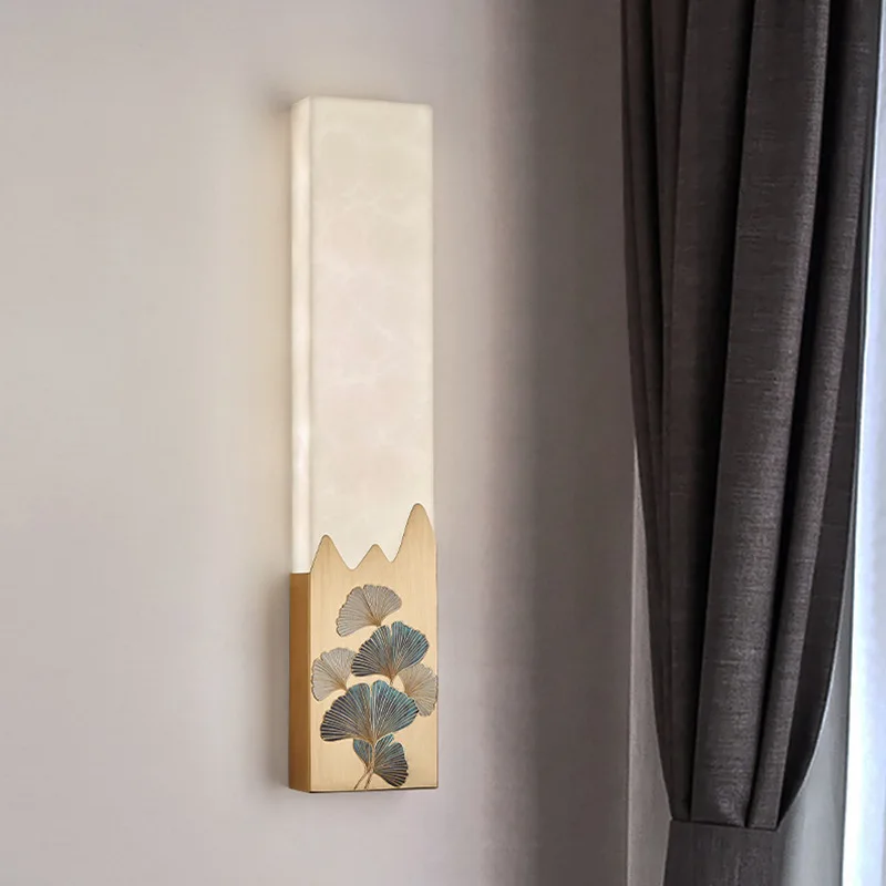 

Bedroom bedside lamp modern Chinese style zen living room TV back