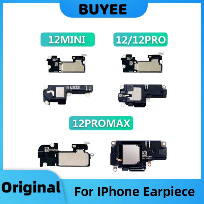 Front Earpiece Ear Speaker Earpiece Sound Flex Cable For iPhone 12 Mini Pro Max EarPhone Ear Speaker Replacement Receiver Parts