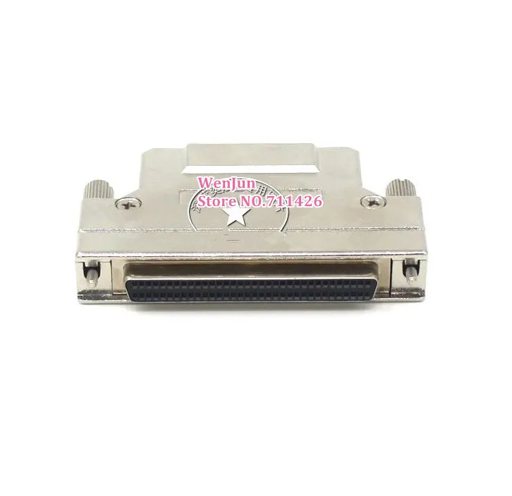 SCSI 68pin Female Adapter Plug HPDB68 pin crimping female Iron shell Adapter SCSI FMD68F-AS connector