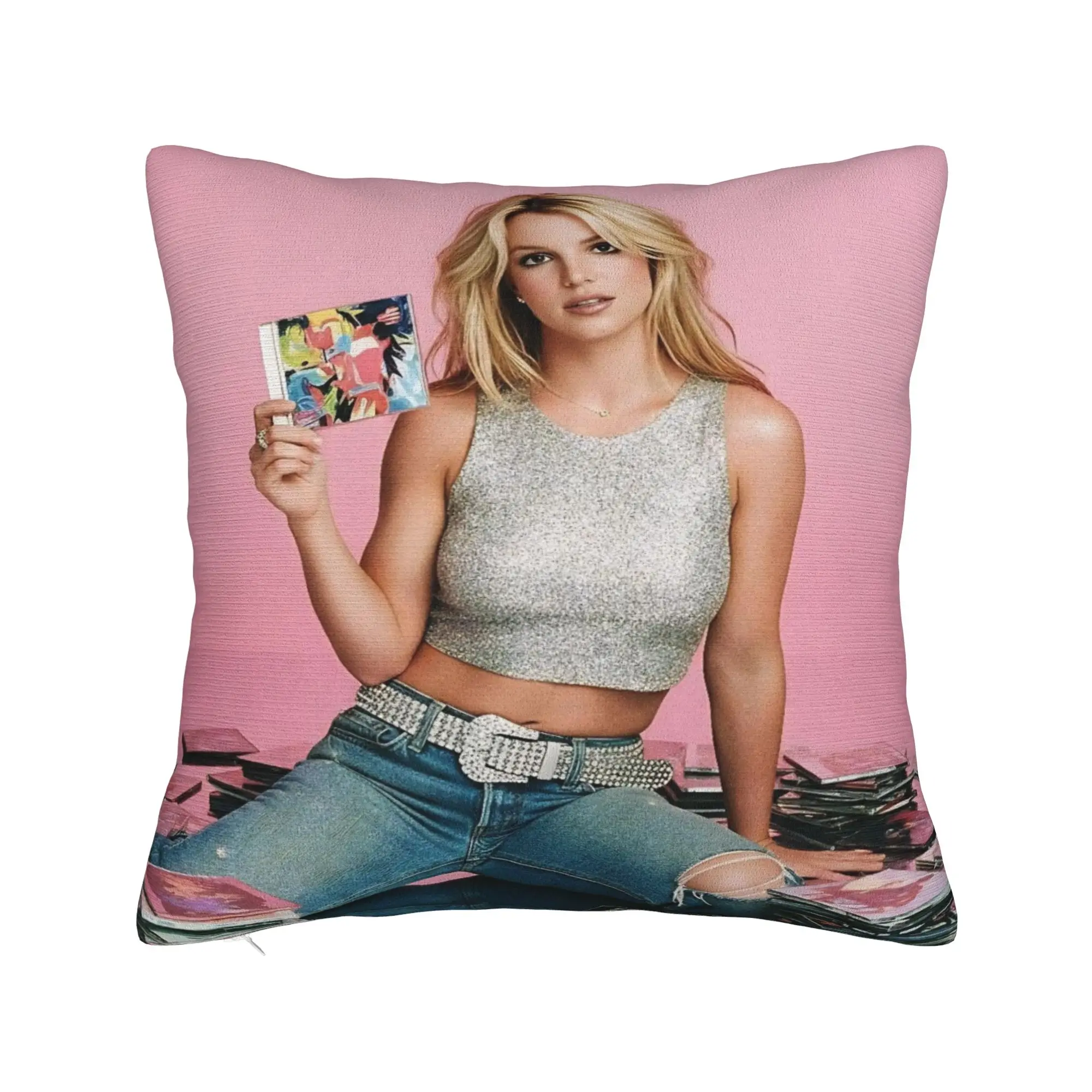 Singer Britney Spears Pillow Covers Accessories Printing Cushion Cover Gift  Pillow Case Cover Bedroom Multi Size