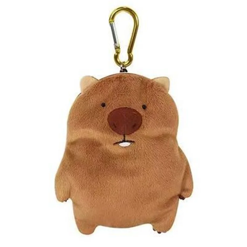 Cartoon Animal Family Coin Purse Platypus Wombat Wombat Tree Bear Plush Doll Card Bag Coin Purse Kid Stuffed Plush Toy Gift