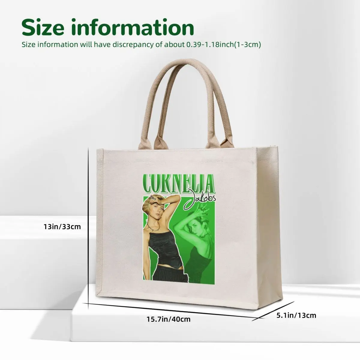 Cornelia Jakobs Sweden Eurovision 2022 Melodifestivalen Melfest Y2K Tote Bag tote bags cloth bags free delivery bags