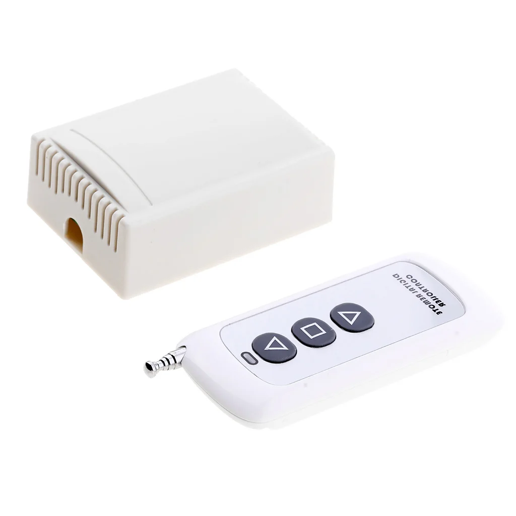 Ricevitore + trasmettitore interruttore telecomando RF wireless relè DC 12V 2CH