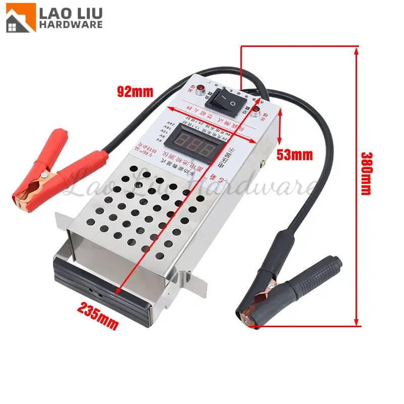 ل عالية الدقة السيارات الرصاص الحمضية بطارية تحميل محلل الحديد شحن نظام اختبار أداة للكشف عن 6-24 فولت