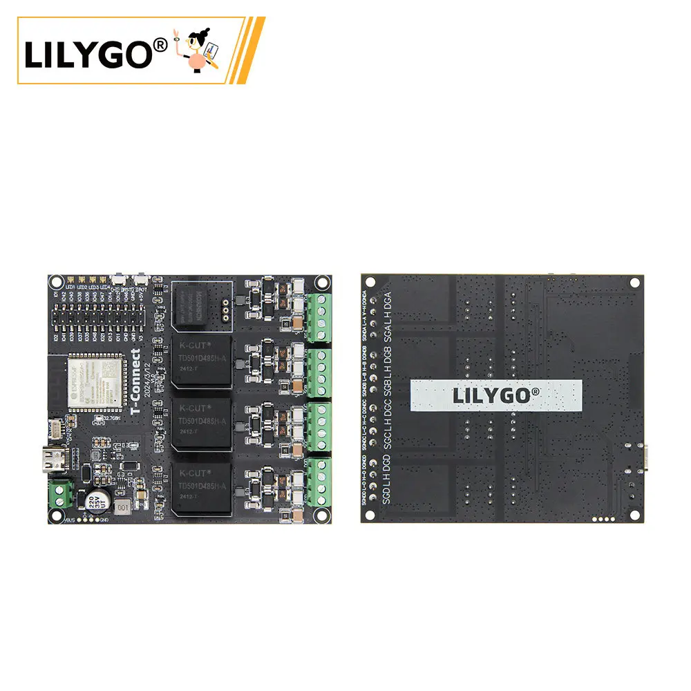 T-Connect ESP32-S3 RS485/CAN, supports 2.4Ghz WiFi Bluetooth 5