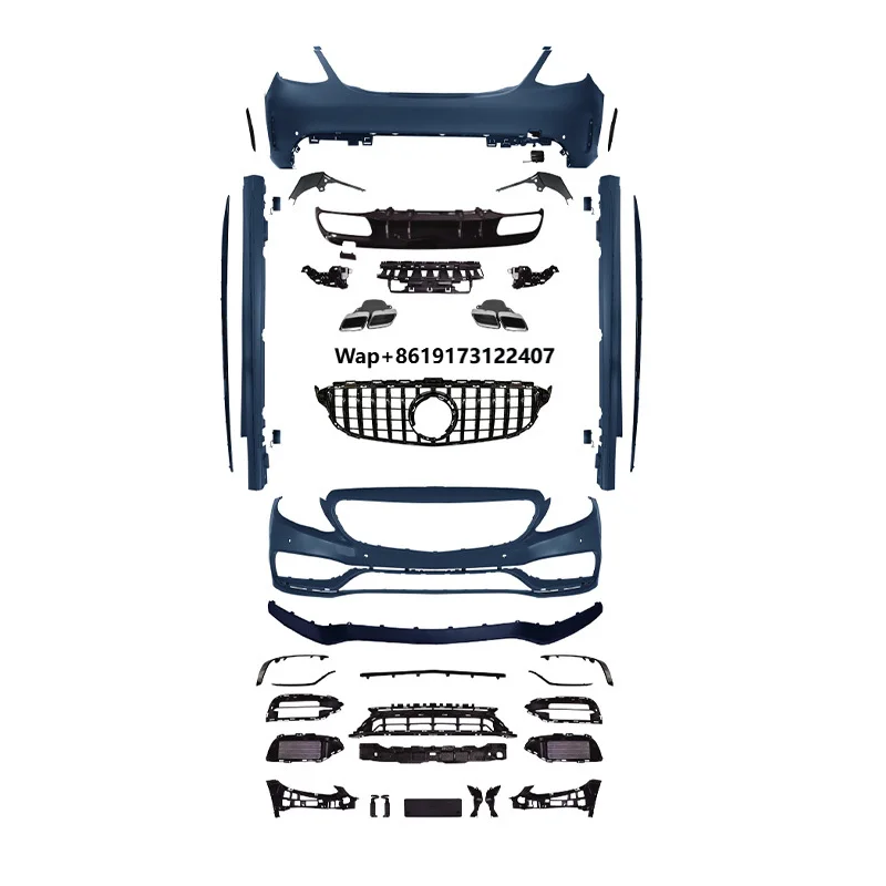 

High Quality C63 Body Kit, Suitable for W205 Improved 2019 C63 Bumper Assembly