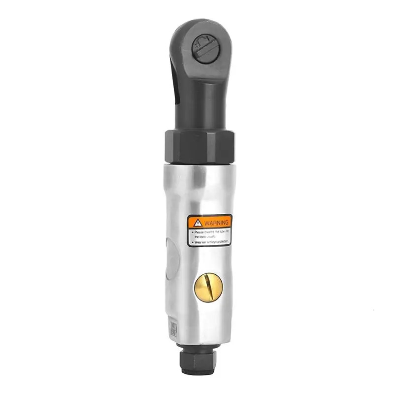 Happy New- Air Ratchet Wrench 1/4In Mini Air Ratchet Wrench Forward Reverse Rotation Plastic Steel Casing, Lowvibration B