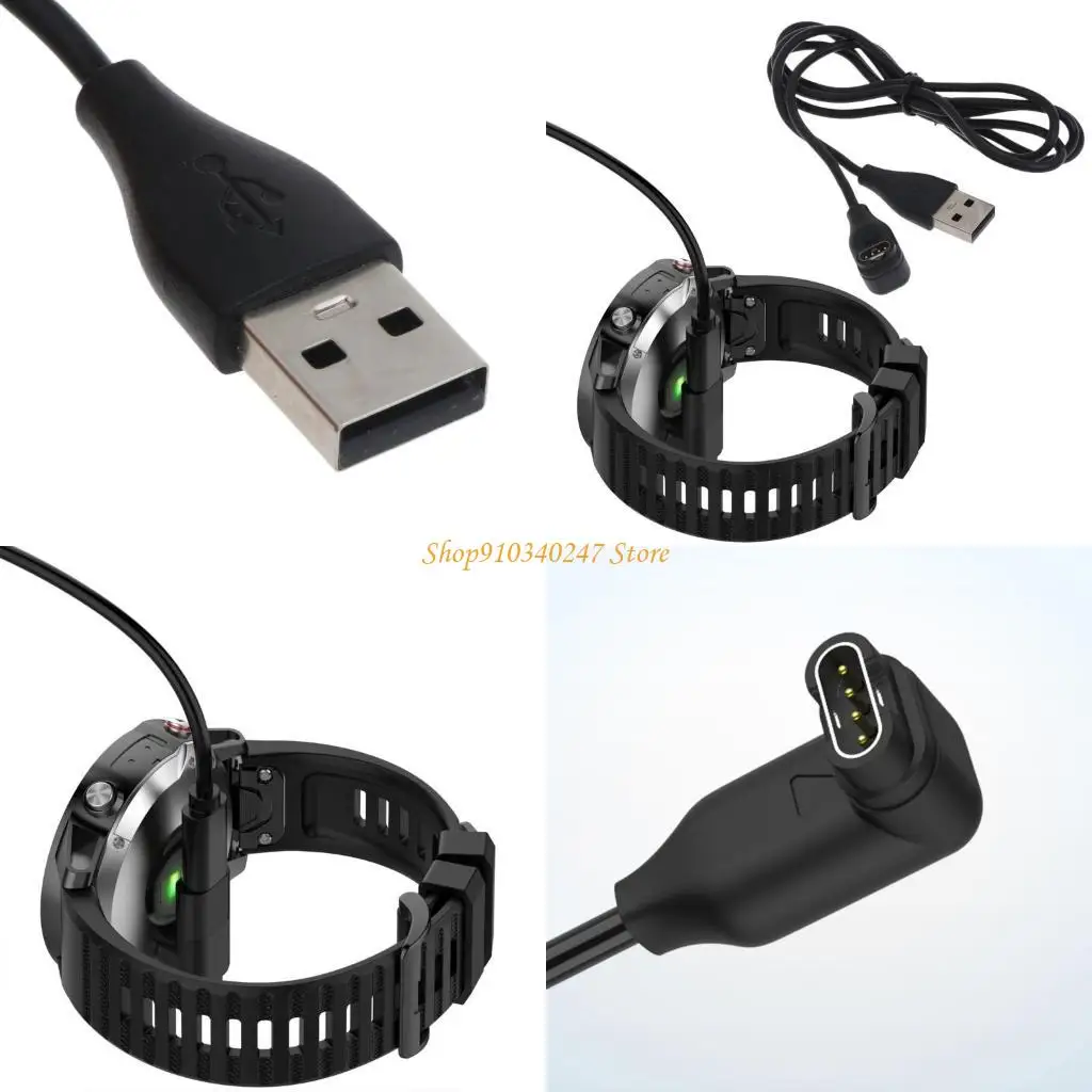 Q22A USB to 4pin Connector Cable USB Charging Cord Wire for ApproachX10 S40 & Venu2 2S