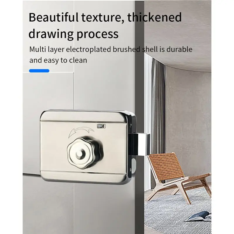 【ADD TO CART 】For Tuya Smart Lock Fingerprint Home Lock Bluetooth Door Lock Keyless Entry Fingerprint For Tuya App Key IC Card M